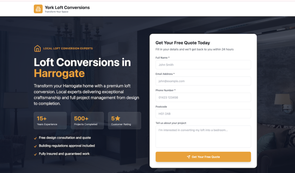 Harrogate Loft Conversion Specialist Helps Homeowners Unlock Hidden Space